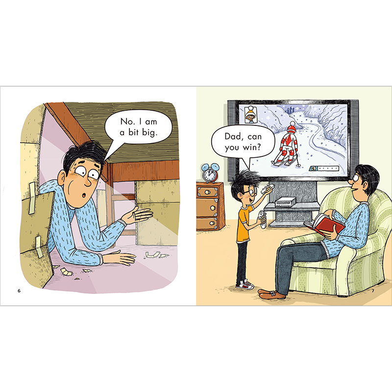 [正版]丽声妙想英文绘本第二级2(英语分级阅读)(点读版)高清大图