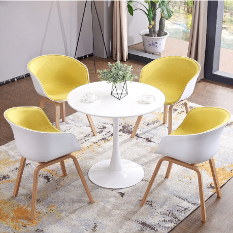 韶优洽谈桌椅1+3休闲接待QTZ-2高清大图