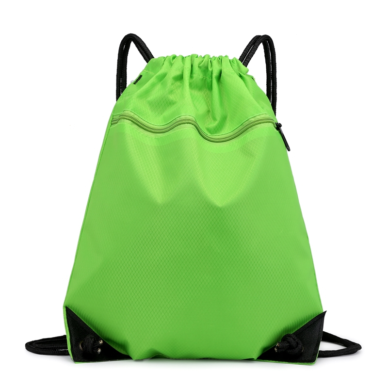魅扣束口袋双肩包抽绳运动背包简易男女户外旅行轻便折叠收纳包袋