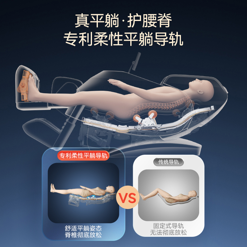 艾力斯特M6按摩椅家用全身豪华全自动智能太空舱多功能电动沙发椅