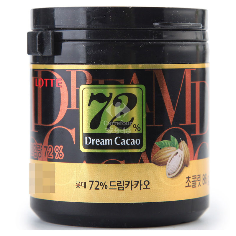 乐天梦72巧克力86g