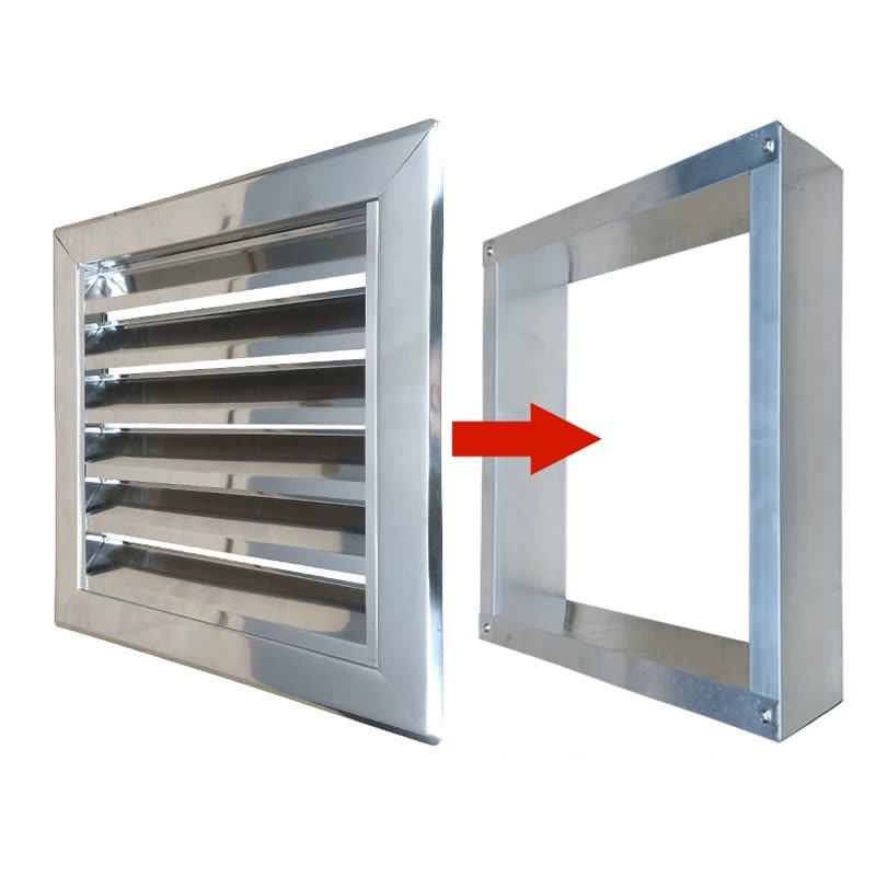 LONMATE 厨浴不锈钢百叶罩 8寸 一个图片