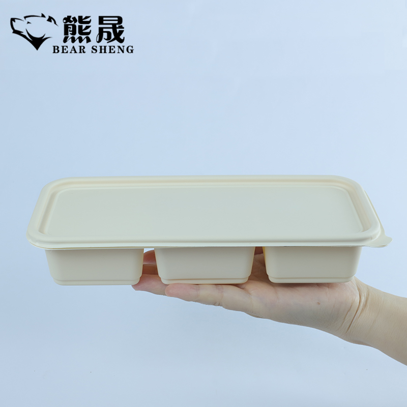 熊晟 环保一次性饭盒 550ml 300个/箱高清大图