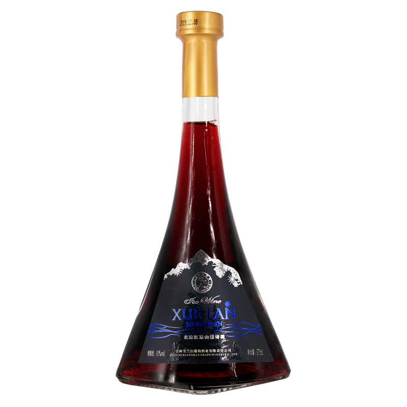雪兰山北冰红冰山葡萄酒11度375ml单瓶