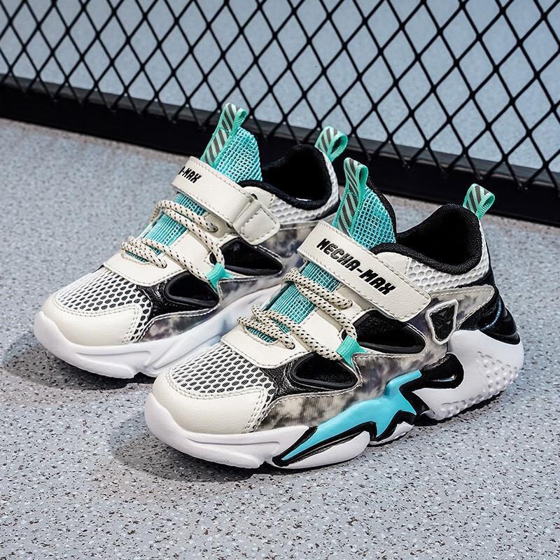 伊蒂格世品牌小学生女中童运动鞋网格鞋女童鞋89十岁小朋友鞋子单层