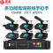 惠度(HuiDu)QH-8809专业有线手拉手会议麦克风多功能高端方管工程大型会议室桌面话筒方管款一拖六