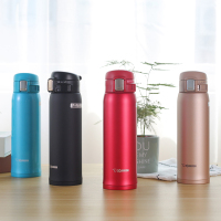 象印(ZO JIRUSHI)保温杯SM-SZ48 进口304不锈钢保温杯双层真空保温杯车载水杯便携 弹盖杯 480ML