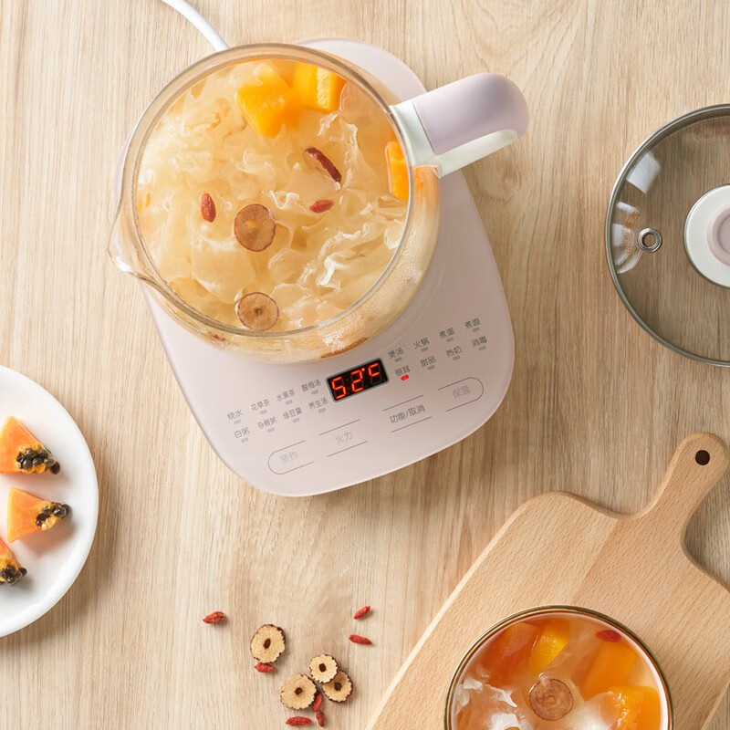 小熊Bear养生壶YSH-A15Z8米白色4.5升底盘加热不锈钢设计高清大图
