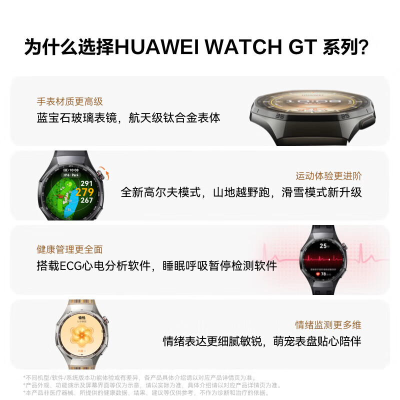 华为(HUAWEI) WATCH GT6pro智能手表 46mm 黑高清大图