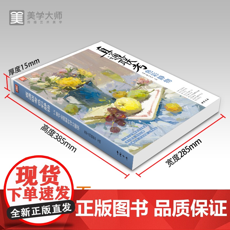 直通联考色彩静物 水粉画临摹书籍中国美院课件美术高考入门教材联考冲刺写生画照片范本零基础教程敲门砖八开教材书籍高清大图