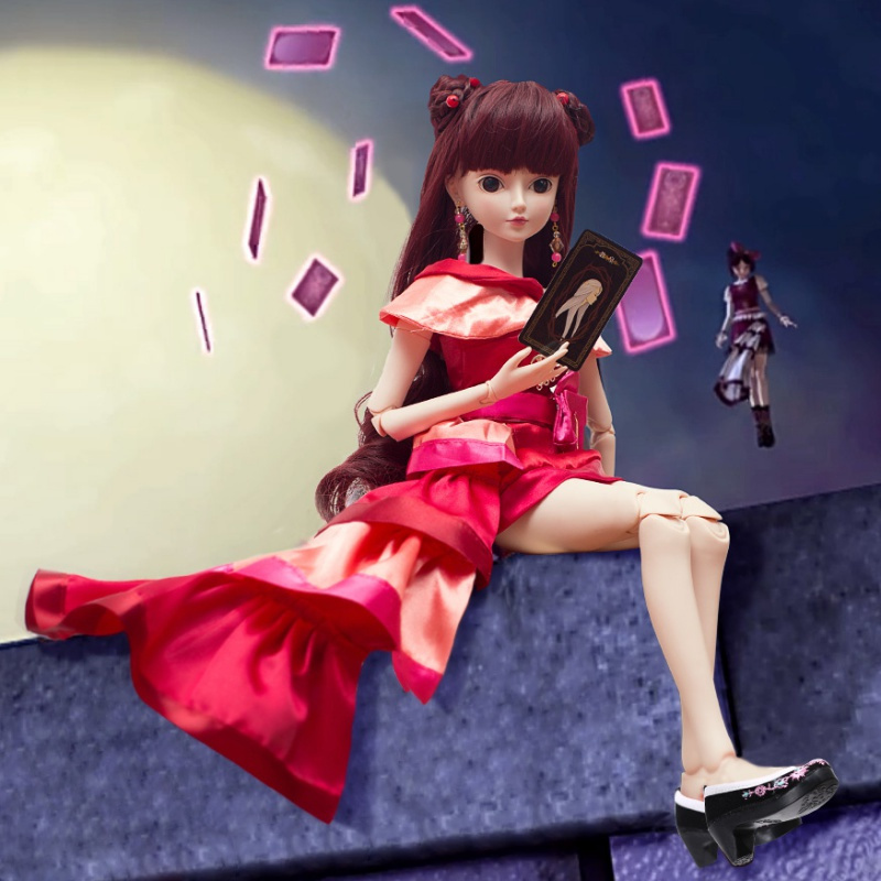 娜娜-齐娜 60cm正版礼盒视频介绍_正品叶罗丽娃娃冰公主精灵梦60厘米