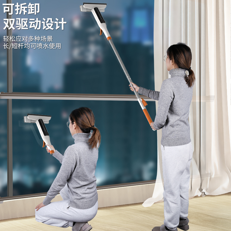 擦玻璃神器家用高层窗外搽清洁洗玻璃刮水器板双面擦窗户专用工具2940高清大图