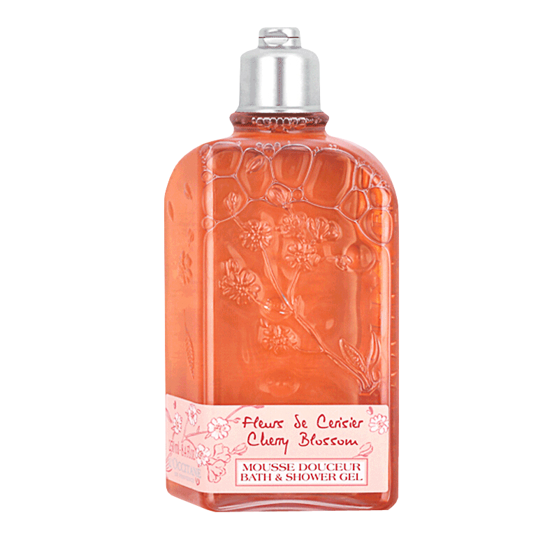 欧舒丹loccitane甜蜜樱花沐浴露啫喱250ml留香超持久保湿滋润视频