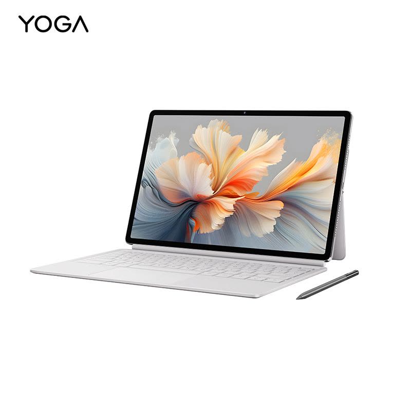 联想(Lenovo)YOGAPadPro12.7英寸AI办公学习平板电脑 骁龙8Gen3-8核 12G+256G WIFI版 2.9K无损抗反射超感屏 浅海贝 官方标配图片
