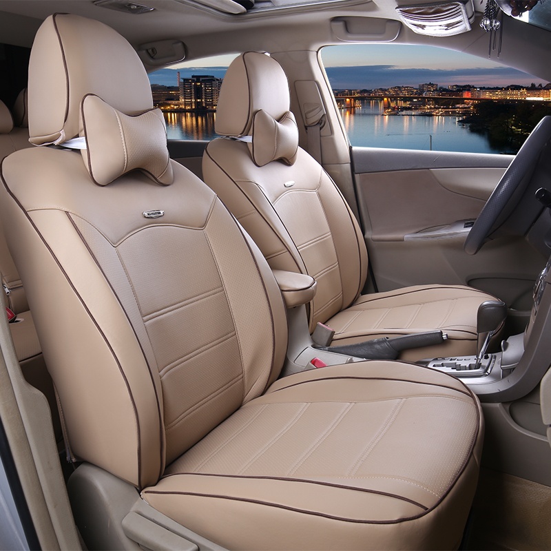 座套全包围四季通用专车专用座椅套新款皮尤款全包座套垫全米色平参数