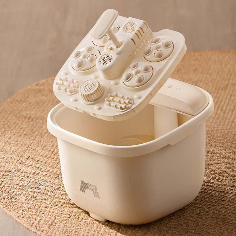 小熊(Bear)泡脚桶足浴盆洗脚盆高深桶电动按摩恒温银离子加热全自动 ZYP-N05Z1-P01高清大图