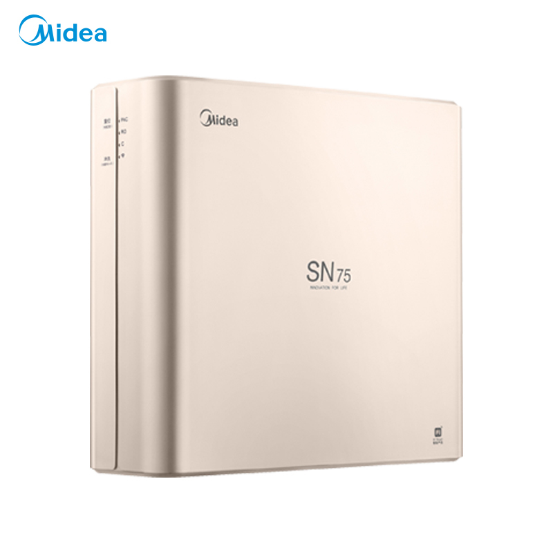 美的(Midea)净水机MRC1686-75G家用直饮智能三芯净水器家用自营厨下式直饮机纯水机SN75