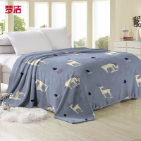 梦洁(MENDALE)平美法兰绒四季亲肤毛毯1040574813 单个装