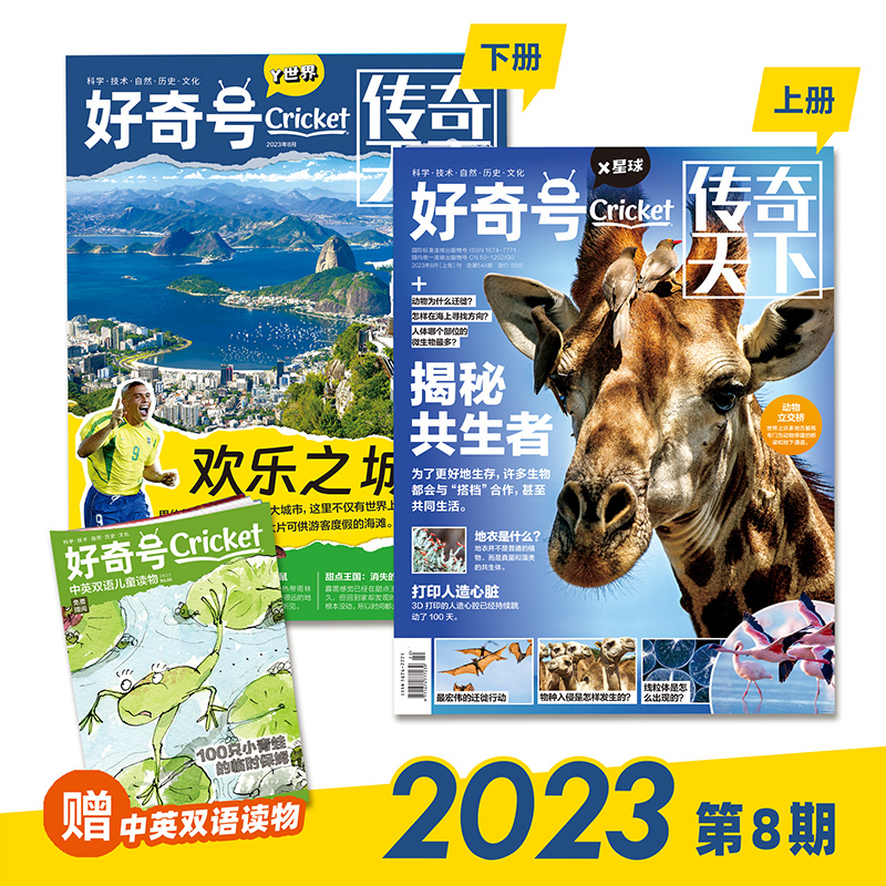 2023年9期[非凡的兔子+火山威力有多大] [正版]单期 好奇号2023年9/8/7/6/5/4/3/2/1月 202