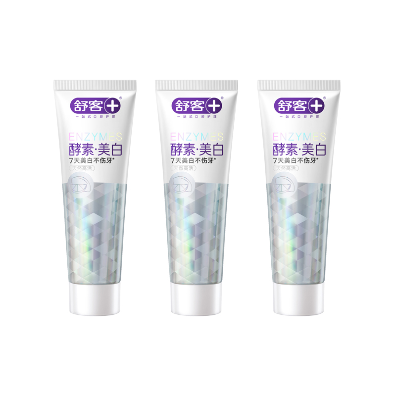 舒客(Saky) 酵素青柠劲爽组合 新老包装随机发货120g*3