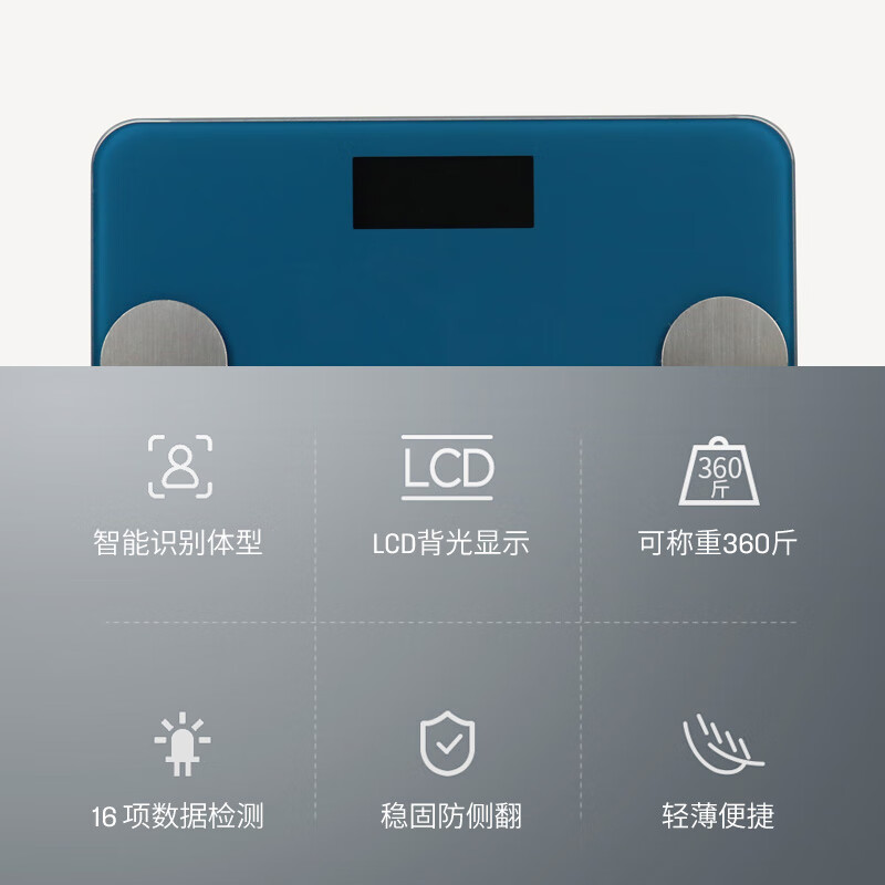 西屋(WESTINGHOUSE)健康电子秤体重秤体脂秤T201高清大图