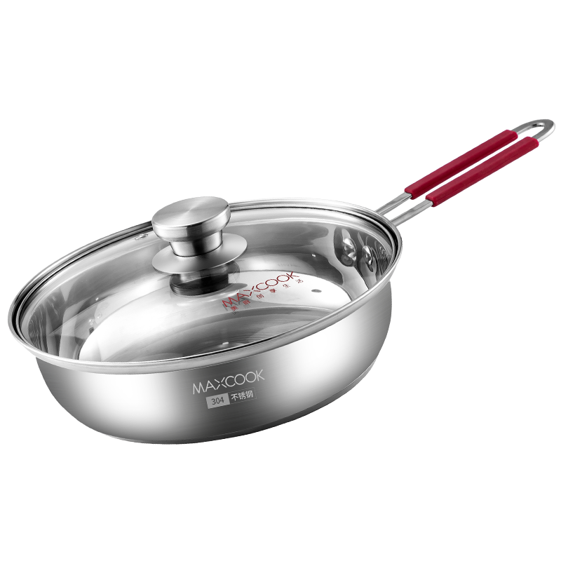 美厨(MAXCOOK)悦享煎炒多用锅 24cm MCLP-603*高清大图