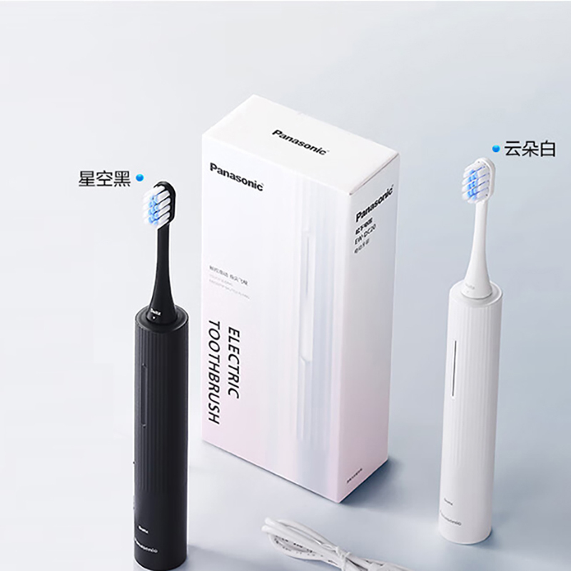 松下电动牙刷奶泡刷去渍护龈电动牙刷EW-DC20(随机发货)高清大图