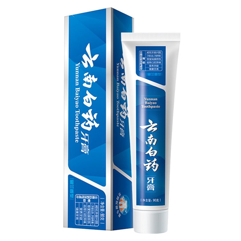 云南白药(YUNNAN BAIYAO)牙膏(留兰香型)90g