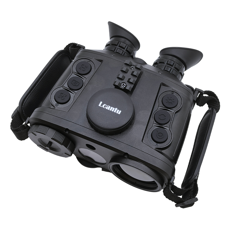 Lcantu徕佳图TI800 双光融合热成像仪 昼夜两用红外侦查望远镜 带GPS