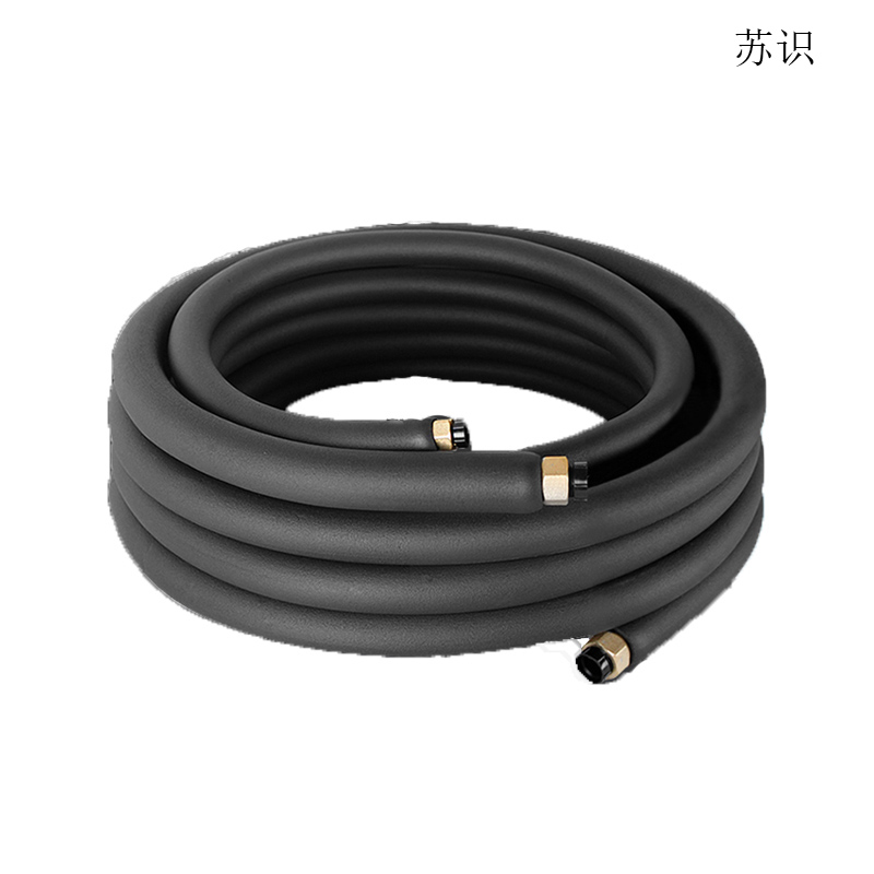 苏识 2匹专用 加厚双管3米成品 空调铜管 1.00 个/套 (计价单位:套) 黑色高清大图