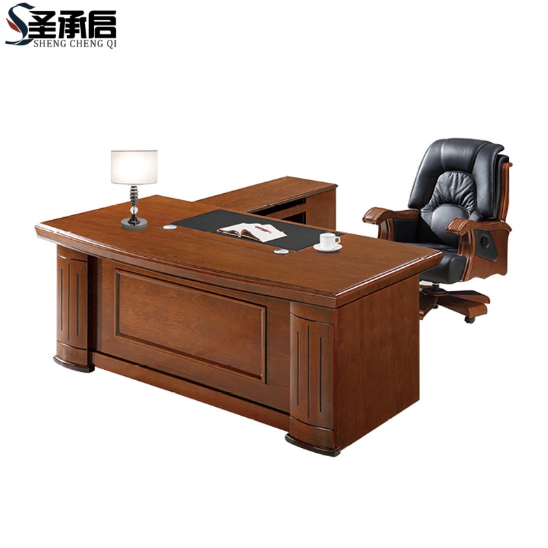 圣承启 办公班台 1.6米张高清大图