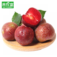 果农富 钱排红肉三华李 4.5斤 单果20-30g 现摘玫瑰李广东红心李子脆李子新鲜水果鸡血李
