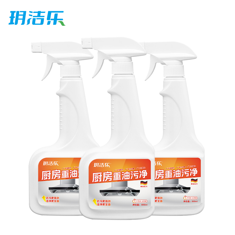 玥洁乐 厨房重油污净 500ml*24瓶/箱高清大图