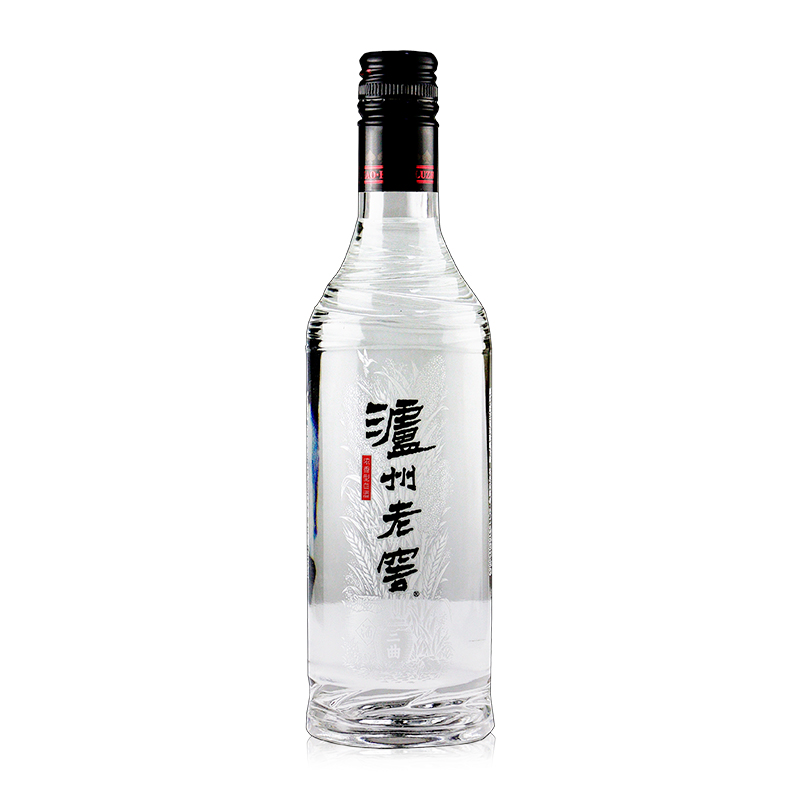 泸州老窖黑盖二曲光瓶42度500ml*1瓶浓香型白酒