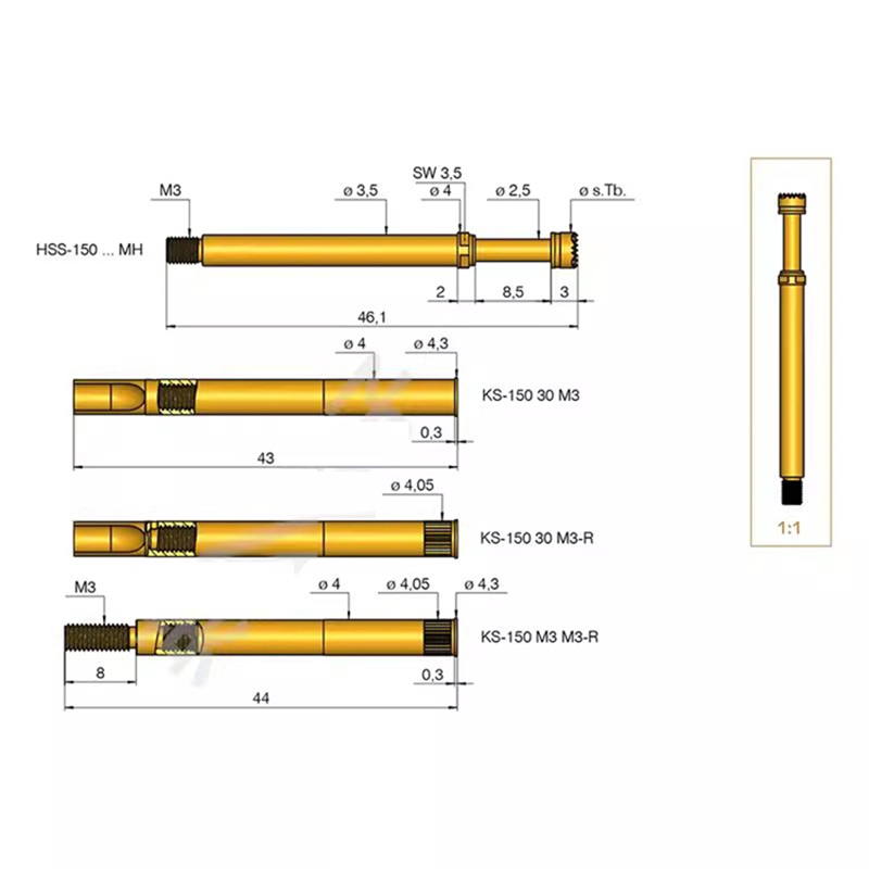 LANZAN 探针 GKS-100-214-050-A-2000-C