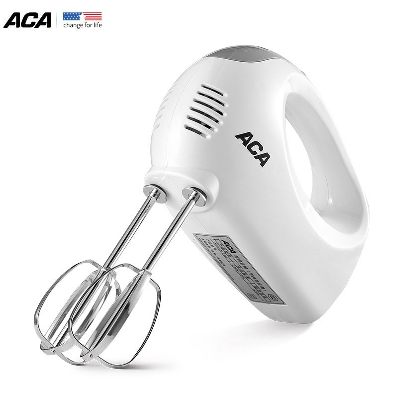 北美电器(ACA)手持打蛋器AHM P125A 全铜电机 五档调速 西点利器 搅拌器