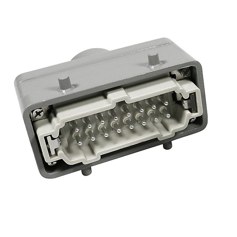 沐霓优品 16针矩形公母接头 公头 个高清大图