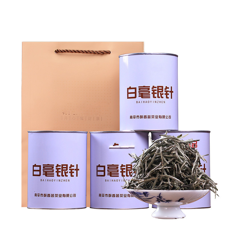 白茶茶叶福鼎白茶政和白茶白毫银针茶叶白牡丹荒野银针老白茶