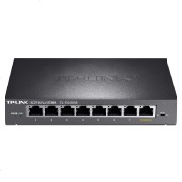 TP-LINK TL-SG1008VE 钢壳8口千兆网络交换机环路监测VLAN交换器分线器防雷