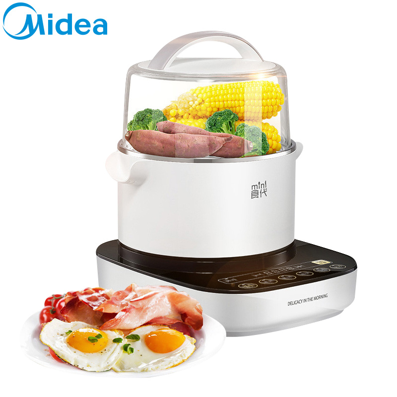 美的（Midea）早餐机 DSY18A 10分钟营养早餐 6档火力调节 智能预约  蒸蛋器