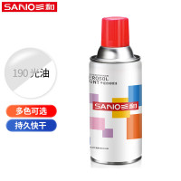 三和 普通自喷漆手喷漆 工业防腐漆 金属防锈漆 汽车轮毂改色划痕修复自动喷漆 350ML NO.190光油 1瓶
