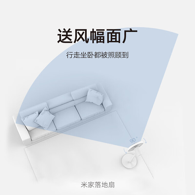 小米直流变频两季扇 冷热风快速切换 智能语音控制 三种模式大广角送风 米家直流变频两季扇高清大图