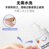 IKASYU/日本鹿秀因子 免洗抑菌洗手液500ml瓶 医用75%酒精杀菌消毒大瓶装
