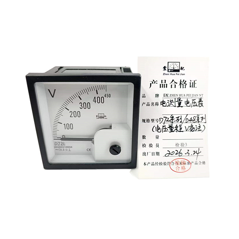 震配 电测量电压表 D72糸列/D48糸列(电压量程V备注) 块高清大图