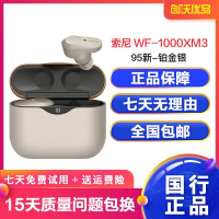 [二手95成新]索尼/SONY WF-1000X/1000XM3 真无线蓝牙耳机 [WF-1000XM3]铂金银