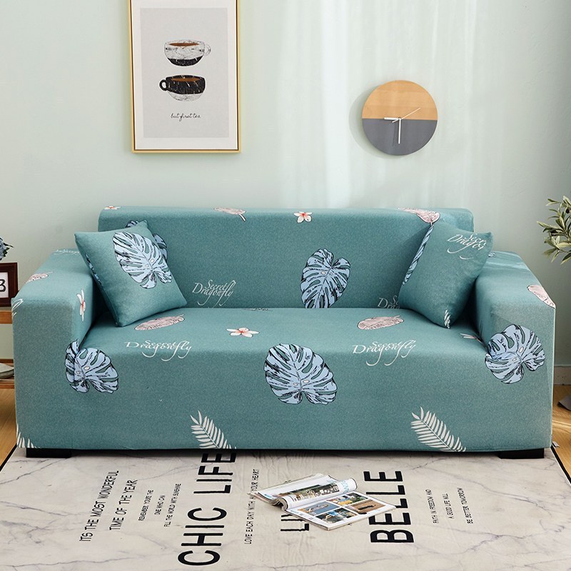 沙发套懒人简约沙发套罩四季通用全包卐能套罩全盖布艺一 简约格调【送抱枕套】 S码(沙发长90-140cm适用于单人沙发)