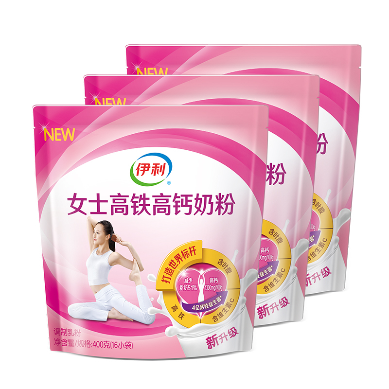 伊利女士高铁高钙奶粉400g(869)