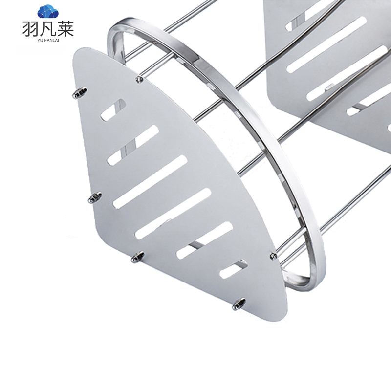 羽凡莱 浴室加厚三角架转角架 双层 个高清大图