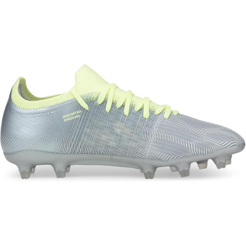 彪马(Puma)女士足球鞋轻便速战款3.4代专业碎钉银色运动战靴高清大图