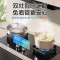 老板(Robam)[小灶王双子星E1]燃气灶23BX-E1家用双边定时猛火灶煤气灶 5.2kW大火力灶定时灶 天然气